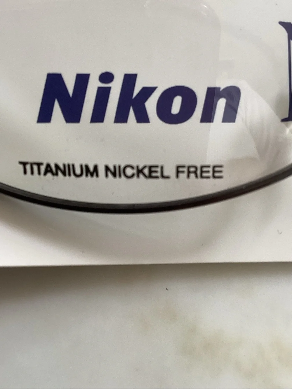 Vintage Nikon Nobili-Ti Titanium Nickel Free Gunmetal Eyeglass Frames DT4111